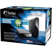 Fantec DB-ALU31 schwarz 3.5 SATA USB 3.1 Typ-C - HDD-Wechselrahmen - 3.5" - HDD-Wechselrahmen - 3,5"
