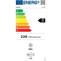Cecotec Congelador Bolero Coolmarket Uf 380 Vertikaler Gefrierschrank