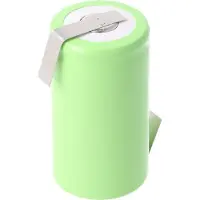 AccuCell Akku D9000 NiMH 9000mAh Akku, Mono D LR20, Flattop mit Lötfahnen in Z-Form