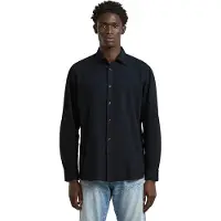 G-Star Clean Regular Hemd - Dunkelblau - Herren - S