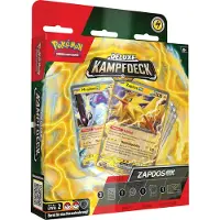 Nintendo Pokémon-Sammelkartenspiel: Deluxe-Kampfdeck Zapdos-ex (sofort spielbares Deck mit 60 Karten & Zubehör)