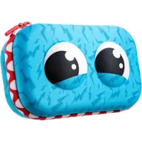 Zipit Wildlings Federmäppchen für Jungen, Etui mit Organizer, Hellblau