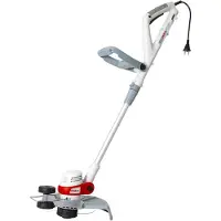 Ikra Elektro Rasentrimmer IGT 650 D-TC | 650 W | 30 cm Schnittbreite | TwinCut System | drehbarer Mähkopf | Pflanzenschutzbügel | inkl. Fadenspule