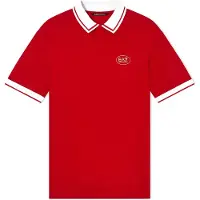 Emporio Armani für Herren. 7M001538_AF13511 Polo Golf Pro rot (3XL), Lässig, Baumwolle, Kurzarm