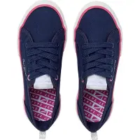 Pepe Jeans für Frauen/Mädchen. PGS300010 Brady Club Schuhe navy (34), Stoff, Flach, Schnürung, Lässig, Marine, Kinderbekleidung