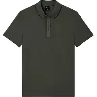 Armani Exchange für Herren. XM001285AF10366M8317 Polohemd Chimera blau (M), Lässig, Baumwolle, Kurzarm