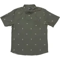 Salty Crew - Poloshirt mit Sonnenschutz &ndash; Herren &ndash; Breezer Perf Polo - Breezer Perf Polo Olive für Herren - Größe M - Khaki