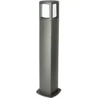 SU-MA Lichtmast 100x16 cm E27 bis 100W dunkelgrau IP65 TL-1000