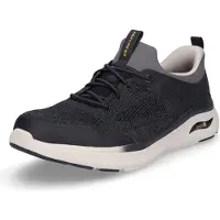 SKECHERS Arch Fit Crosser Emeric Slip-On Schwarz BLK Größe EU 48,5