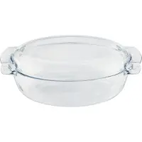 Pyrex 3137610000544, Rechteckig, Gehärtetes Glas, Transparent, 4,5 l, 385 mm, 226 mm