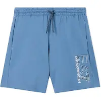 EA7 für Herren. 7M001315_AF13512 Kurze Hose Sichtbarkeit M blau (M), Lässig, Sportlich, Baumwolle, Sportbekleidung, Multisport