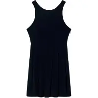 Armani Exchange für Damen. XW002282AF21555UC001 Klassisches schwarzes Kleid (XL), Lässig, Polyester, Ärmellos / Hosenträger