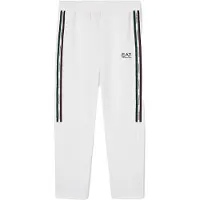EA7 für Herren. 7M001866_AF12660 Italian Spirit-Hose Weiß (XXS), Lässig, Sportlich, Baumwolle, Sportbekleidung, Multisport