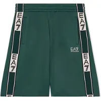 EA7 für Herren. 7M002319_AF12449 Graphic Series Shorts M Grün (M), Lässig, Sportlich, Sportbekleidung, Multisport, Polyester