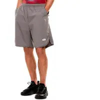 EA7 für Herren. 7M001378_AF21306 Kurze Hose Ventus7 M grau (M), Weiß, Sportlich, Synthetisch, Sportbekleidung, Multisport, Polyamid