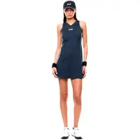 EA7 für Damen. 7W000317_AF14524 Tennis Pro Kleid total navy (M), Beige, Sportlich, Synthetisch, Ärmellos / Hosenträger, Marine