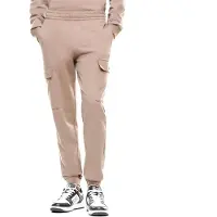 EA7 für Herren. 8NPP67_PJVRZ Core Identity-Hose Braun (M), Lässig, Sportlich, Baumwolle, Laufen, Tennis/Padel, Multisport