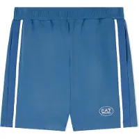 EA7 für Herren. 7M001545_AF13289 Tennis Club Shorts blau (S), Lässig, Sportlich, Laufen, Sportbekleidung, Multisport, Viskose