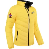 Nebulus Winterjacke LEMAN Herren, warme Outdoorjacke, praktische & vielseitige Übergangs- & Winterjacke, P4816 - Herren, gelb, S