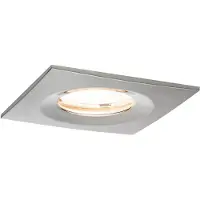 Paulmann 936.29, Einbaustrahler, GU10, 1 Glühbirne(n), LED, 460 lm, Gebürsteter Stahl