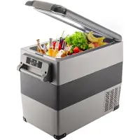 Vevor Tragbare Kühlbox 55L Auto Kühlbox für Auto und Zuhause 220V