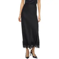 Vila Ellette Ankle Lace Hoch Taillierter Midi-rock
