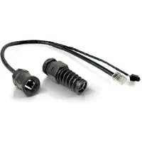 Quwireless PoE-Splitter wasserdicht RJ45 IP68 für Außen, 380mm, 100Mbit