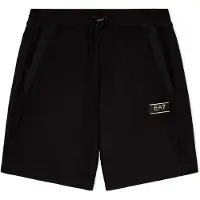 Emporio Armani für Herren. 7M001340_AF21099 Premium Label Bermudashorts schwarz (XXL), Lässig, Sportlich, Polyester