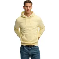Superdry für Herren. M2014404A Sweatshirt Essential Logo gelb (L), Lässig, Baumwolle