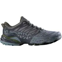 La Sportiva Akasha II Woman, Limestone/Cypress, Größe 37.5, ZFRS067B53E47375, Mountain Running Low Cut Schuhe Damen -