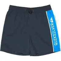 Quiksilver Badeshorts "Everyday Clicker Volley 15", Kinder, Gr. 14, blau (schwarz navy), Obermaterial: 100% Polyester., Badehosen Badeshorts