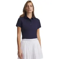 Under Armour Golf Armourdry Kurzarm-poloshirt Für Damen Blau S Frau Blau S