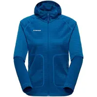 Mammut - Women's Crag ML Hooded Jacket - Fleecejacke Gr XS blau