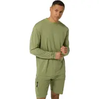 Super.natural M Casual RIB BIO J LS sage (T42) XL