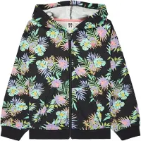 Roxy Sweatshirt "Twenty Five Miles", Kinder, Gr. 8(125-130cm), bunt (anthrazit aquarella active rg), Obermaterial: 60% Baumwolle, 40% Polyester., Sweatshirts Sweatshirt