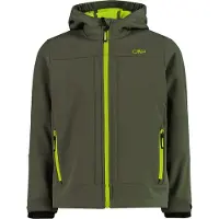 CMP Jungen Softshell Jacke Fix Hood 3A00094-E319 98 - Oil Green - 98