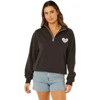 Rip Curl RipCurl RC Heart Half Zip Fleece washed black (8264) M