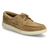 Timberland Bootsschuh "PORTOFINO PIER BOAT SHOE", Herren, Gr. 41, md beige suede, Leder, Schuhe Bootsschuh, aus Premium Leder