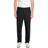 Replay Chinohose "Adhann", Herren, Gr. 34, Länge 32, schwarz, Twill, Obermaterial: 98% Baumwolle, 2% Elasthan, unifarben, regular fit lang, Hosen Chinohose, in regulärer Passform, krempelbar