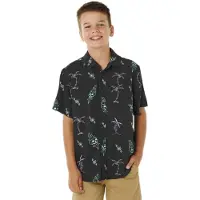 Rip Curl RipCurl Eternal Shred SS Shirt-boy washed black (8264) 14