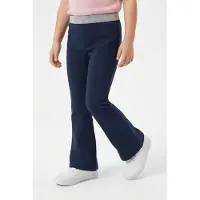 S.oliver Leggings mit Glitzerbund und leichtem Schlag