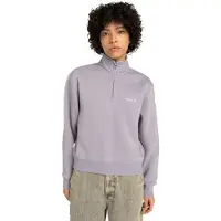 Element Sweatshirt "Co", Damen, Gr. XS, lila (minimal gray), Obermaterial: 85% Polyester, 15% Baumwolle., Sweatshirts Sweatshirt