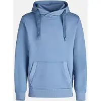 Salzhaut Kapuzenpullover "Hoodie HEFF", Herren, Gr. 4XL, blau (jeans), Obermaterial: 55% Baumwolle CO. 45% Polyester PES., Pullover Kapuzenpullover
