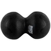 Body Sculpture - Massage Roller, Doppelball PP11115 (Einheitsgröße) (Schwarz)