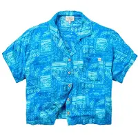Passenger - Women's Arden S/S Shirt Eco Vero - Bluse Gr XL blau