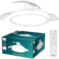 Philips LED-Deckenventilator Bliss, weiß, DC, leise
