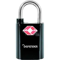Defender Tsa Vorhängeschloss Doppelpack 20mm TK4783 (One Size) (Multi Colour)