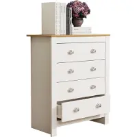 VCM Holz Kommode | Sideboard mit Schubladen | Maße ca. H. 95 x B. 79 x T. 40 cm - Balusa XL