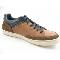 SÄBU Herren Schnürschuhe braun Gr. 40