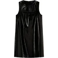 Armani Exchange für Damen. XW001812AF18859UC001 Kleid mit Rundhalsausschnitt schwarz (XXL), Lässig, Party, Viskose, Ärmellos / Hosenträg